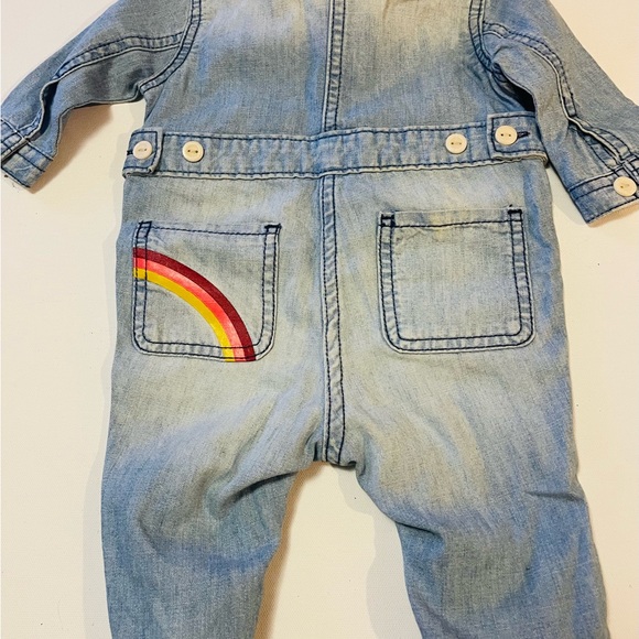Gymboree Baby Denim Coverall - Picture 4 of 6